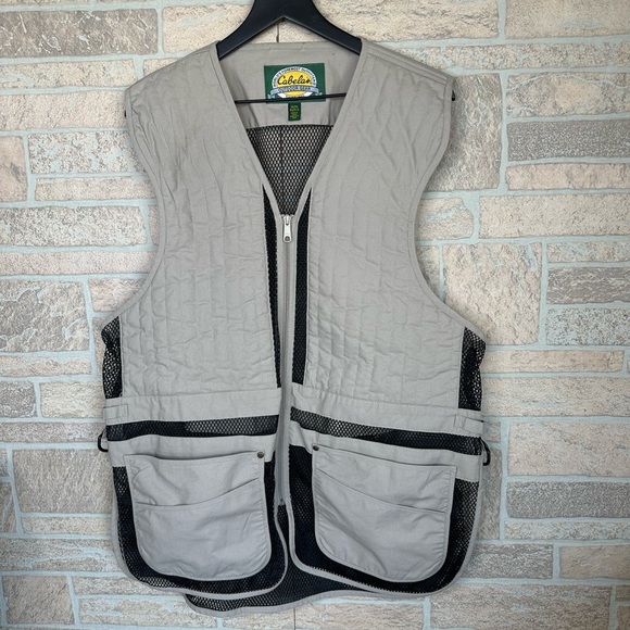 Cabela's Other - Cabela's Outdoor Gear Fishing Hunting Utility Mesh Vest. Sz XL Khaki/Tan